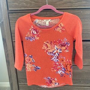 XS 3/4 sleeve knit top